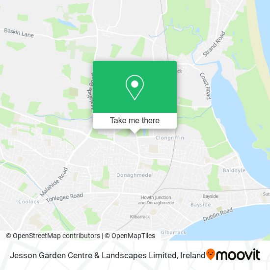 Jesson Garden Centre & Landscapes Limited map