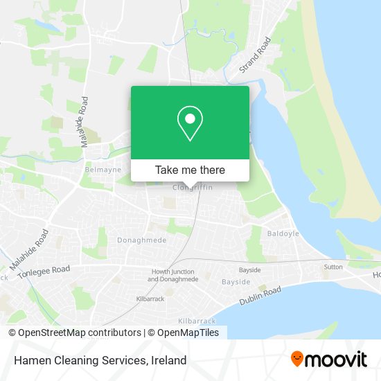 Hamen Cleaning Services map