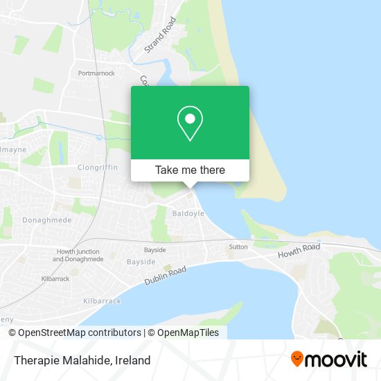 Therapie Malahide map