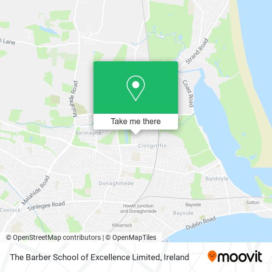 The Barber School of Excellence Limited map