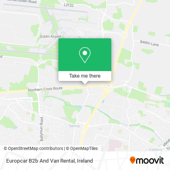 Europcar B2b And Van Rental map