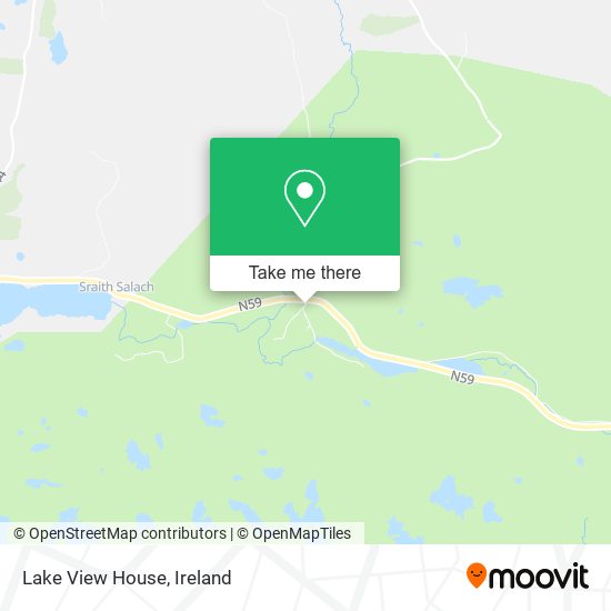 Lake View House map