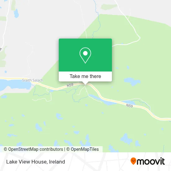 Lake View House map