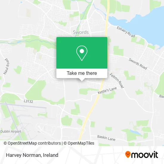 Harvey Norman map