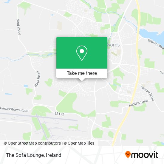 The Sofa Lounge map