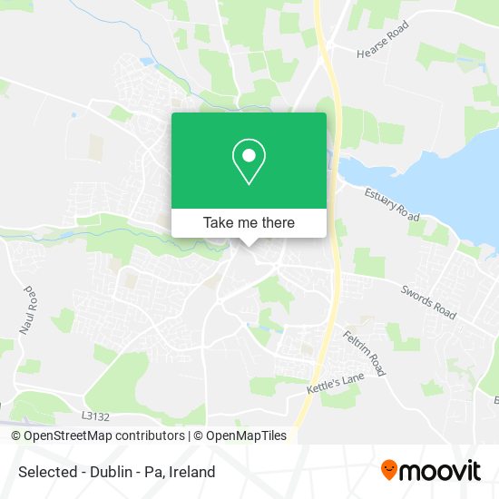 Selected - Dublin - Pa map