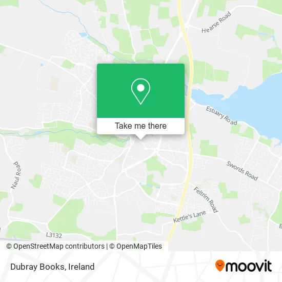 Dubray Books map