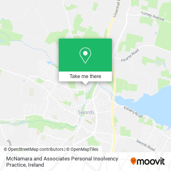 McNamara and Associates Personal Insolvency Practice map