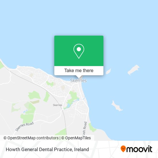 Howth General Dental Practice map