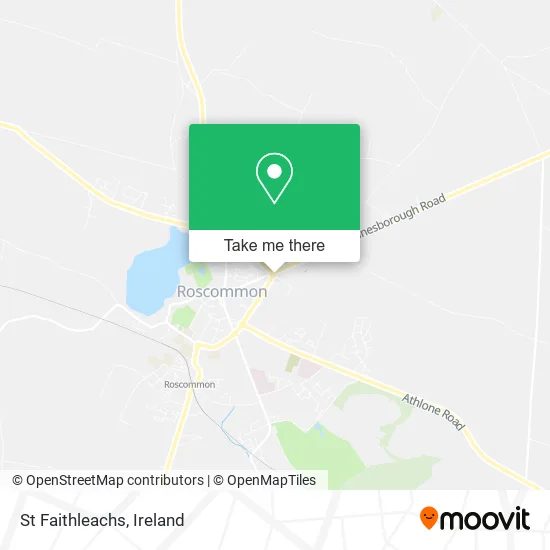 St Faithleachs map