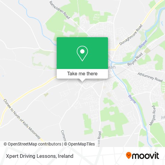 Xpert Driving Lessons map