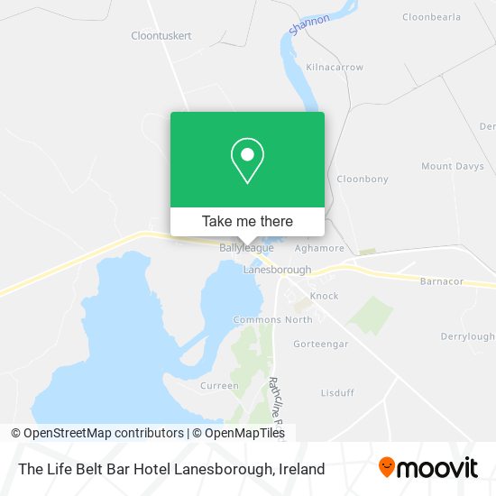 The Life Belt Bar Hotel Lanesborough map