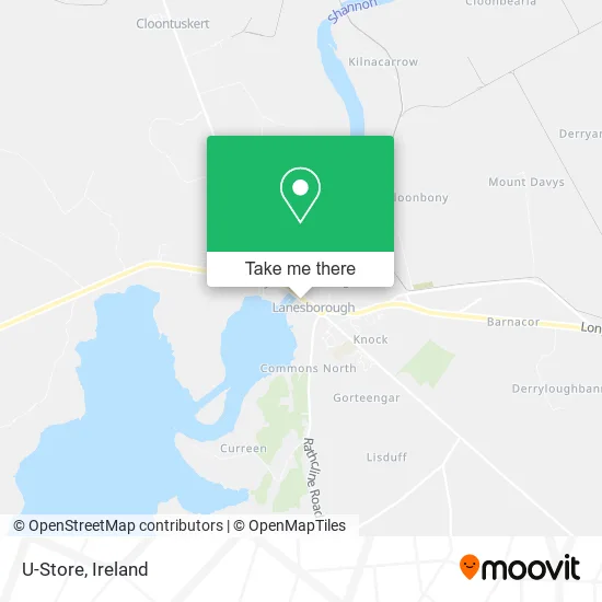 U-Store map