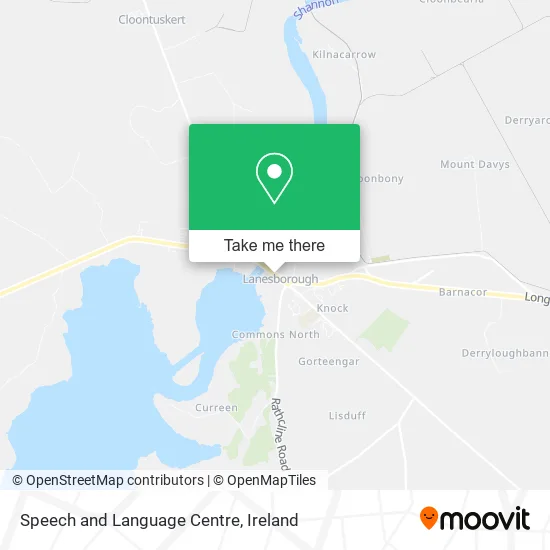 Speech and Language Centre map