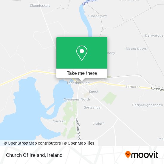 Church Of Ireland map