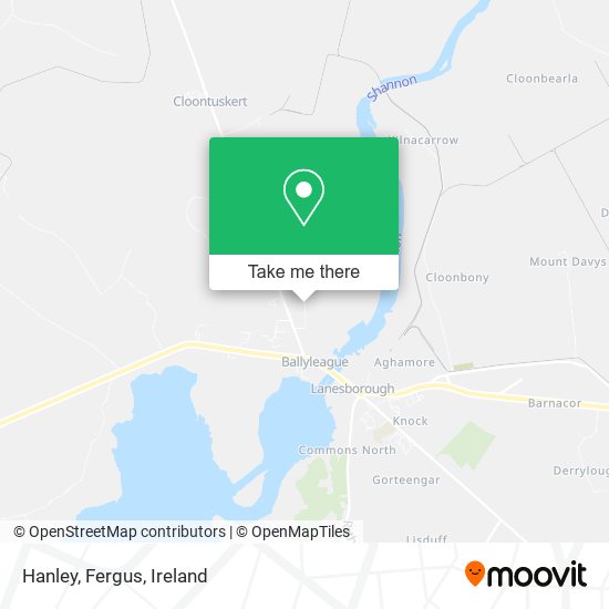 Hanley, Fergus map