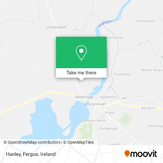 Hanley, Fergus map