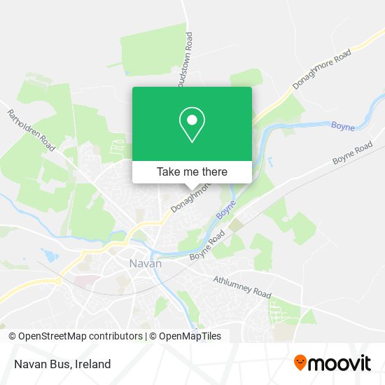 Navan Bus map