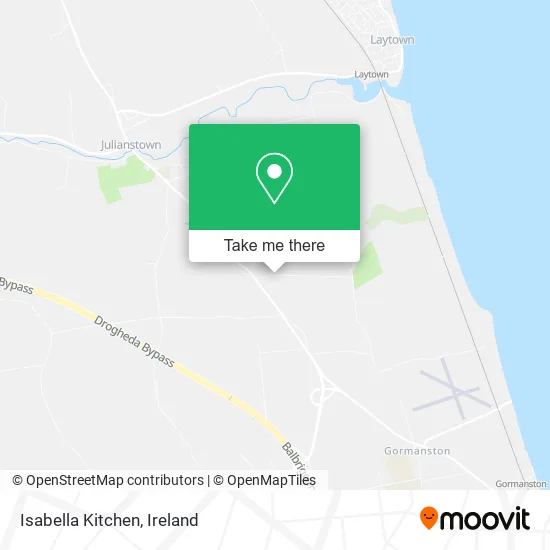 Isabella Kitchen map