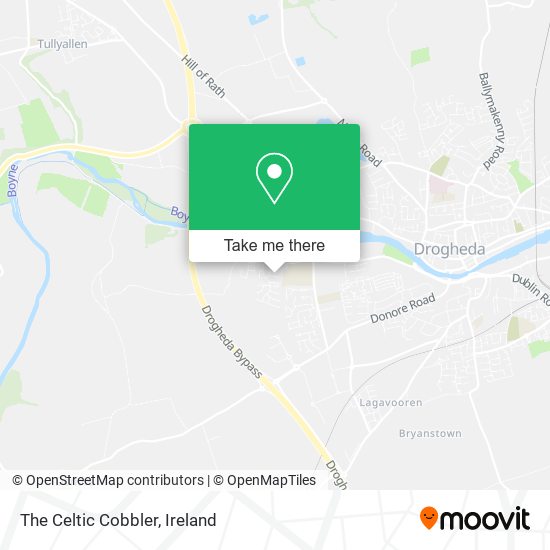 The Celtic Cobbler map