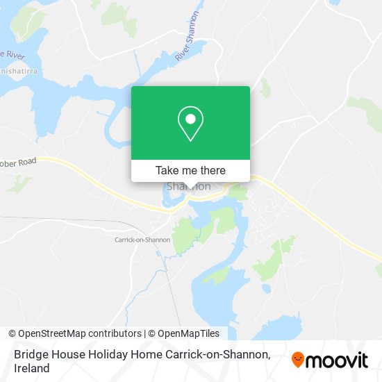 Bridge House Holiday Home Carrick-on-Shannon map