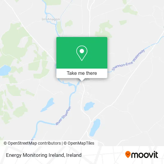 Energy Monitoring Ireland map