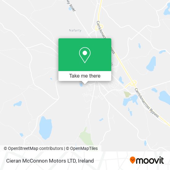 Cieran McConnon Motors LTD map