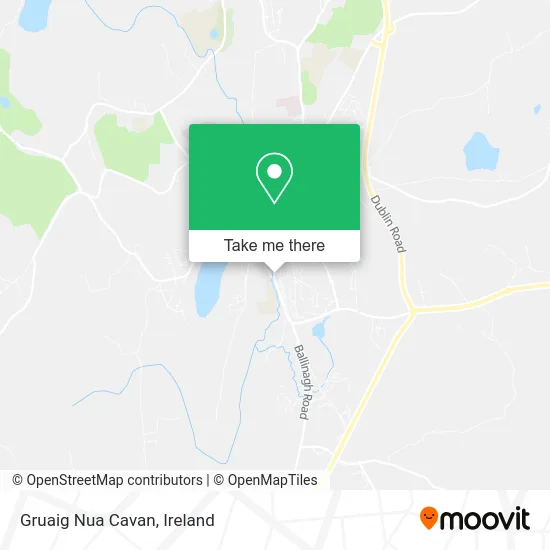 Gruaig Nua Cavan map