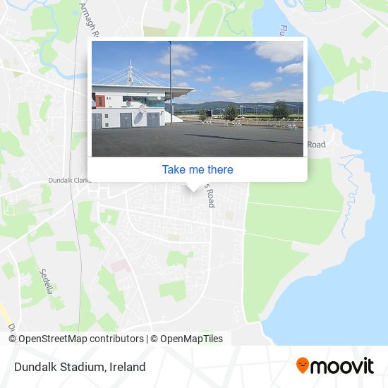 Dundalk Stadium map