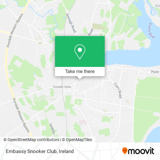 Embassy Snooker Club map