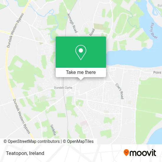 Teatopon map