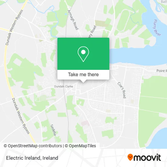 Electric Ireland map