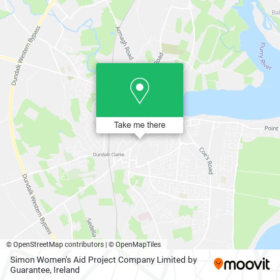 Simon Women's Aid Project Company Limited by Guarantee map