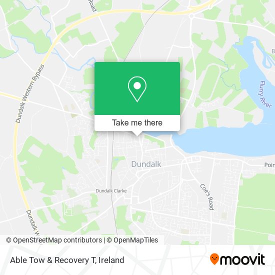 Able Tow & Recovery T map