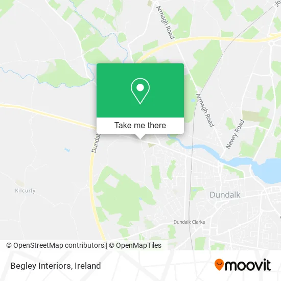 Begley Interiors map