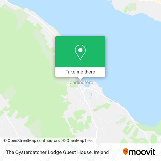 The Oystercatcher Lodge Guest House map