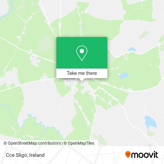 Cce Sligo map
