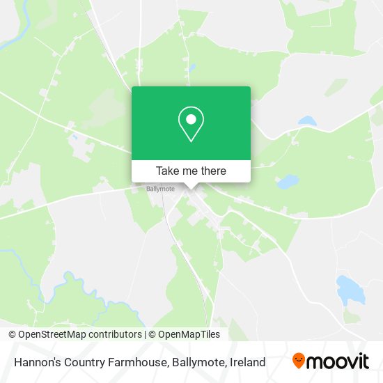 Hannon's Country Farmhouse, Ballymote plan