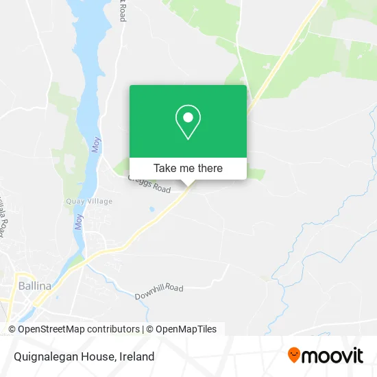 Quignalegan House map