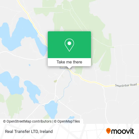 Real Transfer LTD map