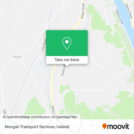 Morgan Transport Services map
