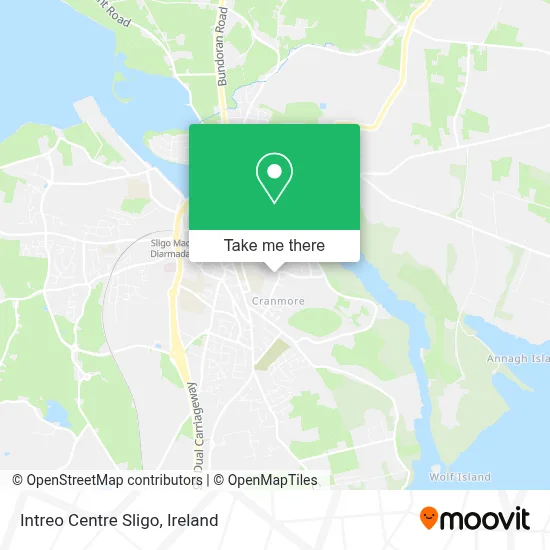 Intreo Centre Sligo map