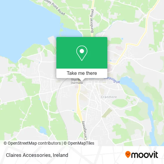 Claires Accessories map