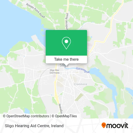Sligo Hearing Aid Centre map