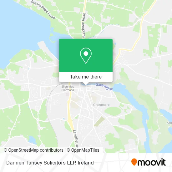 Damien Tansey Solicitors LLP map