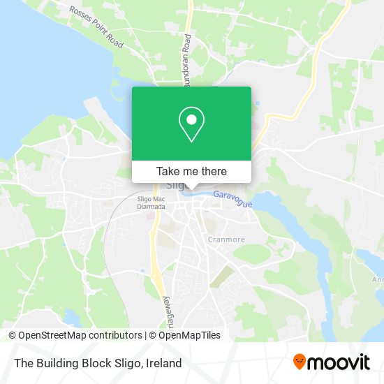 The Building Block Sligo map