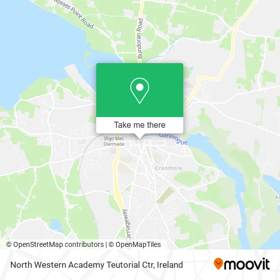 North Western Academy Teutorial Ctr map