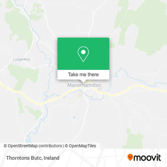 Thorntons Butc map