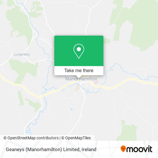 Geaneys (Manorhamilton) Limited map