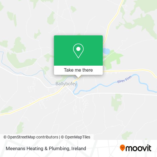 Meenans Heating & Plumbing map